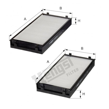 Hengst Cabin Filter, E2944LI-2 E2944LI-2
